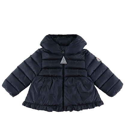 Moncler Dunjakke - Odile - Mørkeblå Moncler Dunjakke - Odile - Mørkeblå