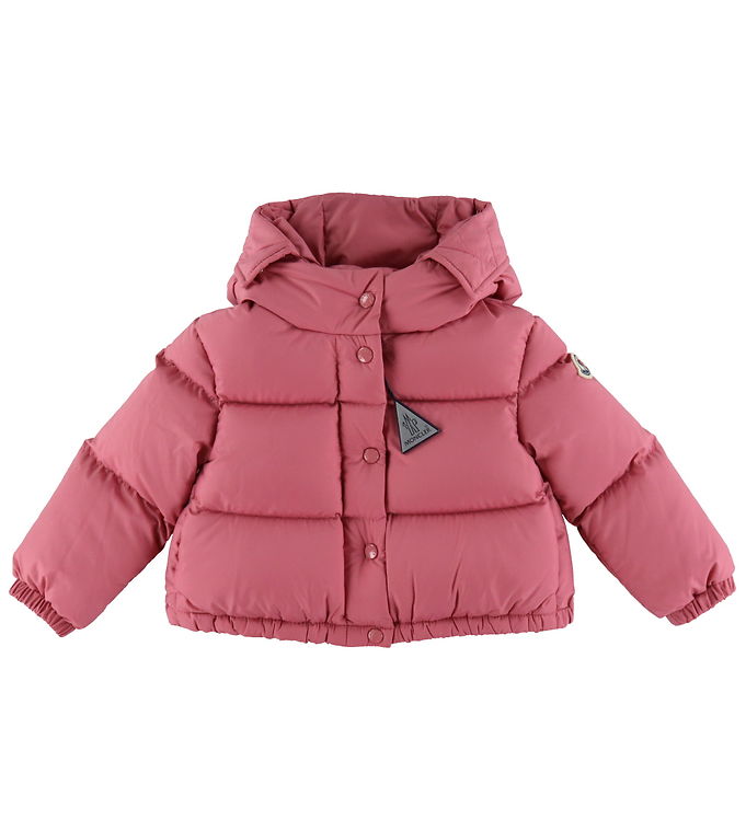 Moncler Dunjakke Laurie Mørk Rosa