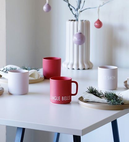 Design Letters Krus - Favourite - Jingle Bells - Faded Rose