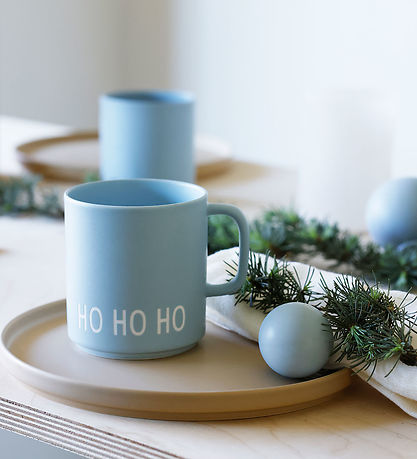 Design Letters Krus - Favourite - Ho Ho Ho - Light Blue