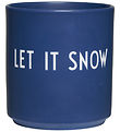 Design Letters Kop - Favourite - Let It Snow - Midnight Blue Design Letters Kop - Favourite - Let It Snow - Midnight Blue
