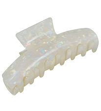 Hound Hårklemme - 11,4x4,5 cm - Off White Hound Hårklemme - 11,4x4,5 cm - Off White