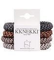 Kknekki Hårelastikker - 4-pak - Brun Mix Kknekki Hårelastikker - 4-pak - Brun Mix