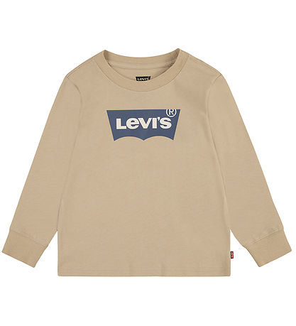 Levis Bluse - Safari/Navy m. Logo Levis Bluse - Safari/Navy m. Logo