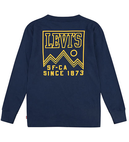 Levis Bluse - Dress Blues m. Gul Levis Bluse - Dress Blues m. Gul