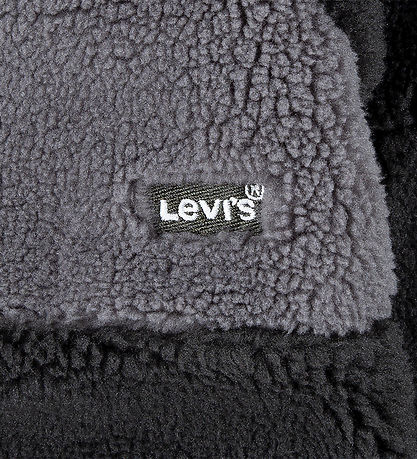 Levis Fleecejakke - Pirate Black/Grå Levis Fleecejakke - Pirate Black/Grå