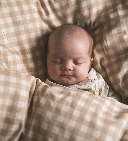 That's Mine Sengetøj - Junior - Levi - Stardust Check Beige