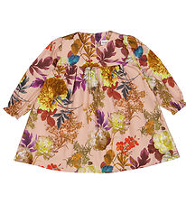 Christina Rohde Kjole - Dusty Rose m. Blomster Christina Rohde Kjole - Dusty Rose m. Blomster