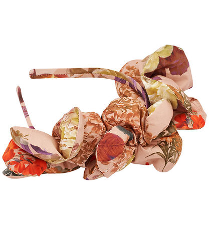 Christina Rohde Hårbøjle - Dusty Rose m. Blomster Christina Rohde Hårbøjle - Dusty Rose m. Blomster