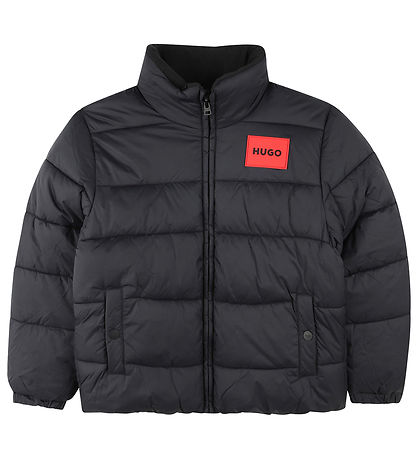 HUGO Dynejakke - Sort