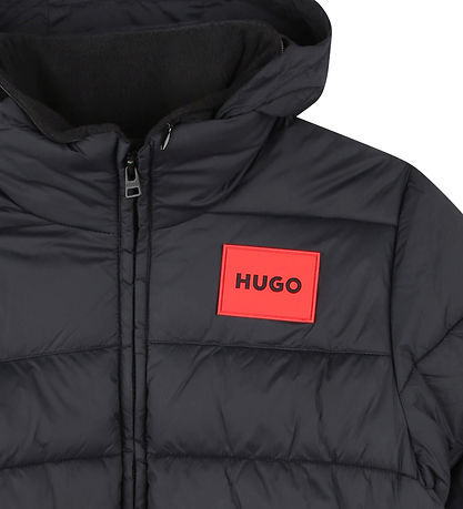 HUGO Dynejakke - Sort