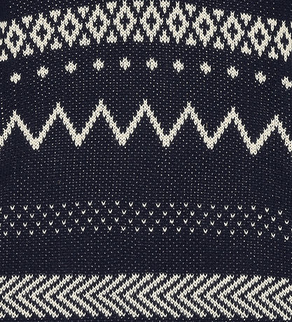 The New Bluse - Strik - TNLinus Jacquard - Navy Blazer The New Bluse - Strik - TNLinus Jacquard - Navy Blazer