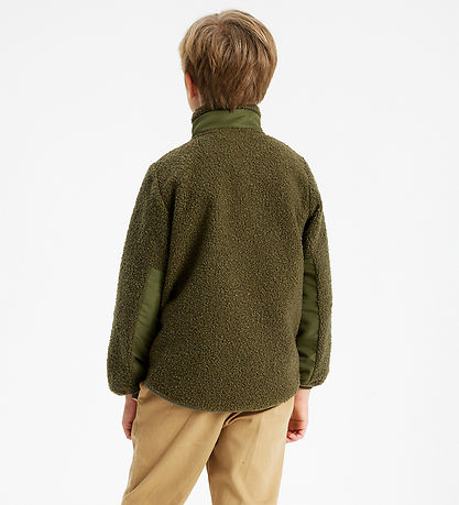 The New Fleecejakke - Teddy - TNLeopold - Ivy Green The New Fleecejakke - Teddy - TNLeopold - Ivy Green