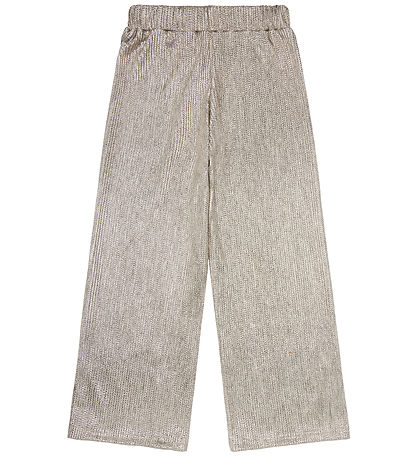 The New Bukser - Rib - TNLeah - Wide - Guld The New Bukser - Rib - TNLeah - Wide - Guld