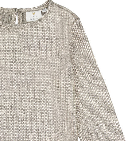 The New Bluse - Rib - TNLeah - Guld