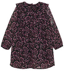 Creamie Kjole - Flower Dot - Black Creamie Kjole - Flower Dot - Black