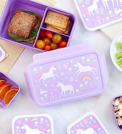 A Little Lovely Company Madkasse - Bento - Unicorn Dreams