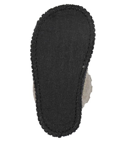 Huttelihut Hjemmesko - Uld - Camel Melange Huttelihut Hjemmesko - Uld - Camel Melange