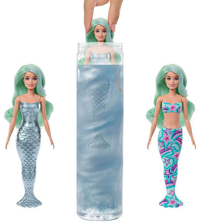 Barbie Dukke - 30 cm - Color Reveal Deep Sea Mermaids Barbie Dukke - 30 cm - Color Reveal Deep Sea Mermaids