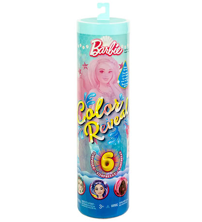 Barbie Dukke - 30 cm - Color Reveal Deep Sea Mermaids Barbie Dukke - 30 cm - Color Reveal Deep Sea Mermaids