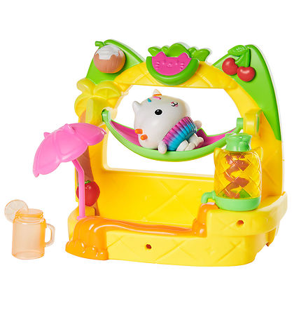 Gabby's Dollhouse Sæt - 8 Dele - Balcony Set - Cakey Gabby's Dollhouse Sæt - 8 Dele - Balcony Set - Cakey