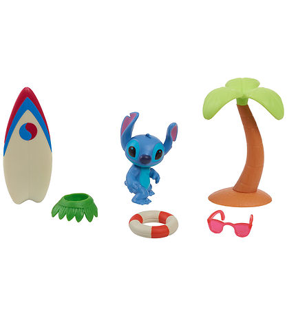 Disney Stitch Legesæt - 6 Dele - Hang Ten Disney Stitch Legesæt - 6 Dele - Hang Ten