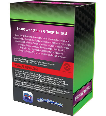 Pokémon Samlekort - Scarlet & Violet - Shrouded Fable - Booster  Pokémon Samlekort - Scarlet & Violet - Shrouded Fable - Booster