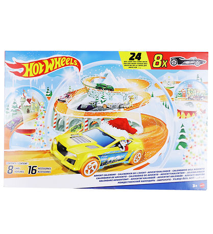 Hot Wheels Julekalender - 24 Låger Hot Wheels Julekalender - 24 Låger