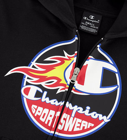 Champion Cardigan - Hooded - Black Beauty