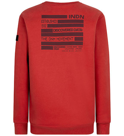 Indian Blue Jeans Sweatshirt - Ibj - Faded Red
