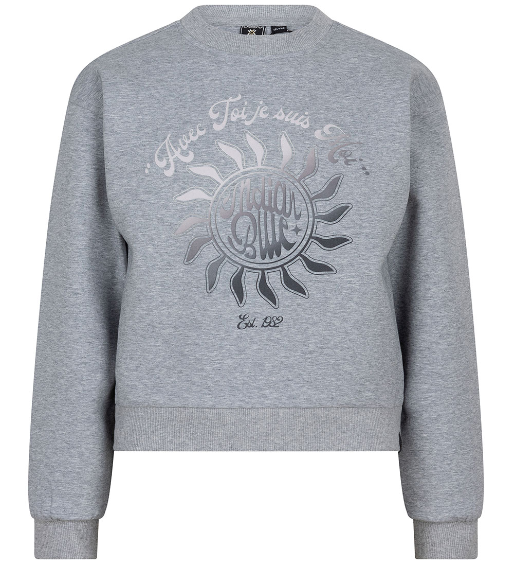 Indische Blue Jeans Bluse - Dark Grey Melange - Indian Blue Jeans - 14 Jahre (164) - Blusen