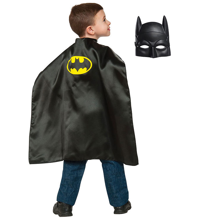 Batman Kappe & Maske Udklædningsfestkit - One size