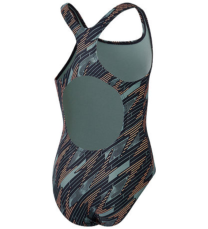 Speedo Badedragt - Hyperboom Allover Medalist - Black/Green Speedo Badedragt - Hyperboom Allover Medalist - Black/Green