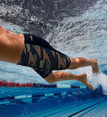 Speedo Badebukser - Hyperboom Panel Jammer - Black/Green Speedo Badebukser - Hyperboom Panel Jammer - Black/Green