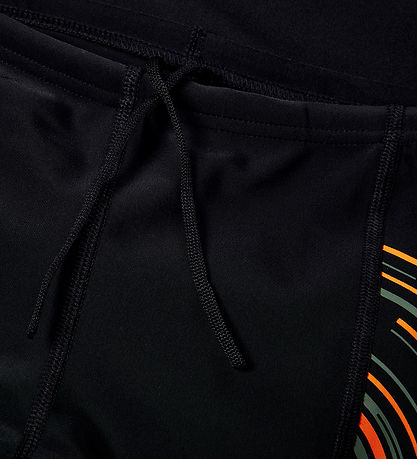 Speedo Badebukser - Plastisol Placement Aquashort - Black/Green