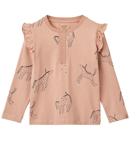 Liewood Nattøj - 2-delt - Wilhelm - unicorn/Pale Tuscany