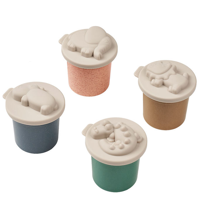 Liewood Modellervoks 4-pak - Rollie - Golden Caramel Multi Mix