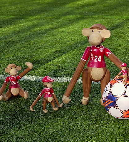 Kay Bojesen Træfigur - Abe - DBU Kvinde 2024 - Mini - Teak/Limba Kay Bojesen Træfigur - Abe - DBU Kvinde 2024 - Mini - Teak/Limba