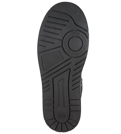 Calvin Klein Sko - High Top Lace Up - Sort/Hvid Calvin Klein Sko - High Top Lace Up - Sort/Hvid