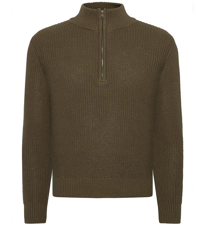 Grunt Bluse - Strik - Durbuy - Army