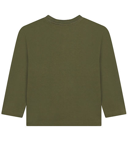 Little Marc Jacobs Bluse - Winter Moss m. Sort