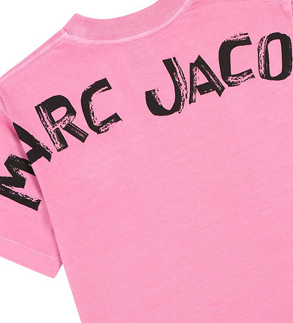 Little Marc Jacobs T-shirt - Fuschia m. Print Little Marc Jacobs T-shirt - Fuschia m. Print