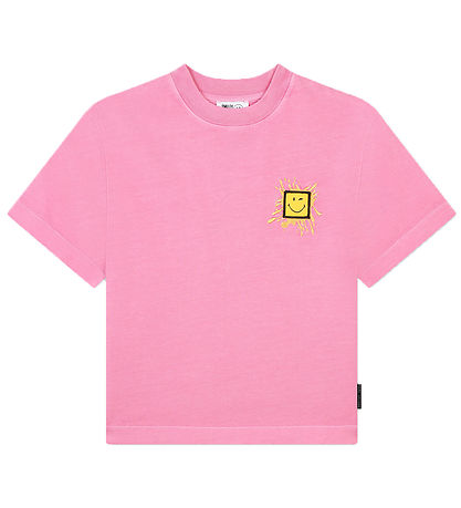 Little Marc Jacobs T-shirt - Fuschia m. Print Little Marc Jacobs T-shirt - Fuschia m. Print
