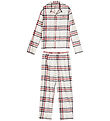 Tommy Hilfiger Nattøj - 2-delt - Heritage Check Ivory