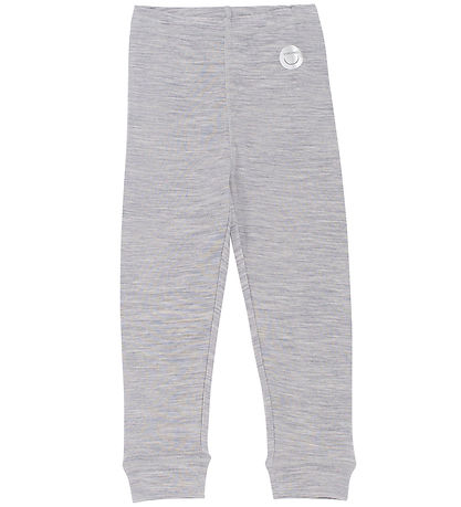 Viking Bukser - Uld/Bambus - Baselayer - Grey/Light Grey