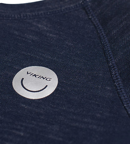 Viking Blouse - Wool/Bamboo - Base Layer - Navy
