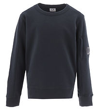 C.P. Company Sweatshirt - Total Eclipse Blue C.P. Company Sweatshirt - Total Eclipse Blue