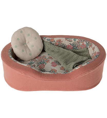 Maileg Kurv - Cosy Basket - 20x29 cm - Coral