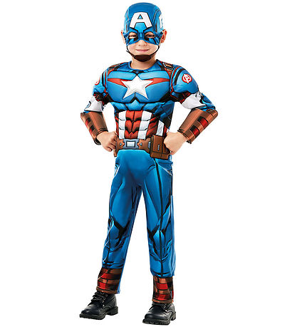 Rubies Udklædning - Marvel's Captain America Rubies Udklædning - Marvel's Captain America