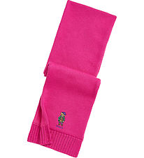 Polo Ralph Lauren Halstørklæde m. Fleece - Strik - Pink Polo Ralph Lauren Halstørklæde m. Fleece - Strik - Pink